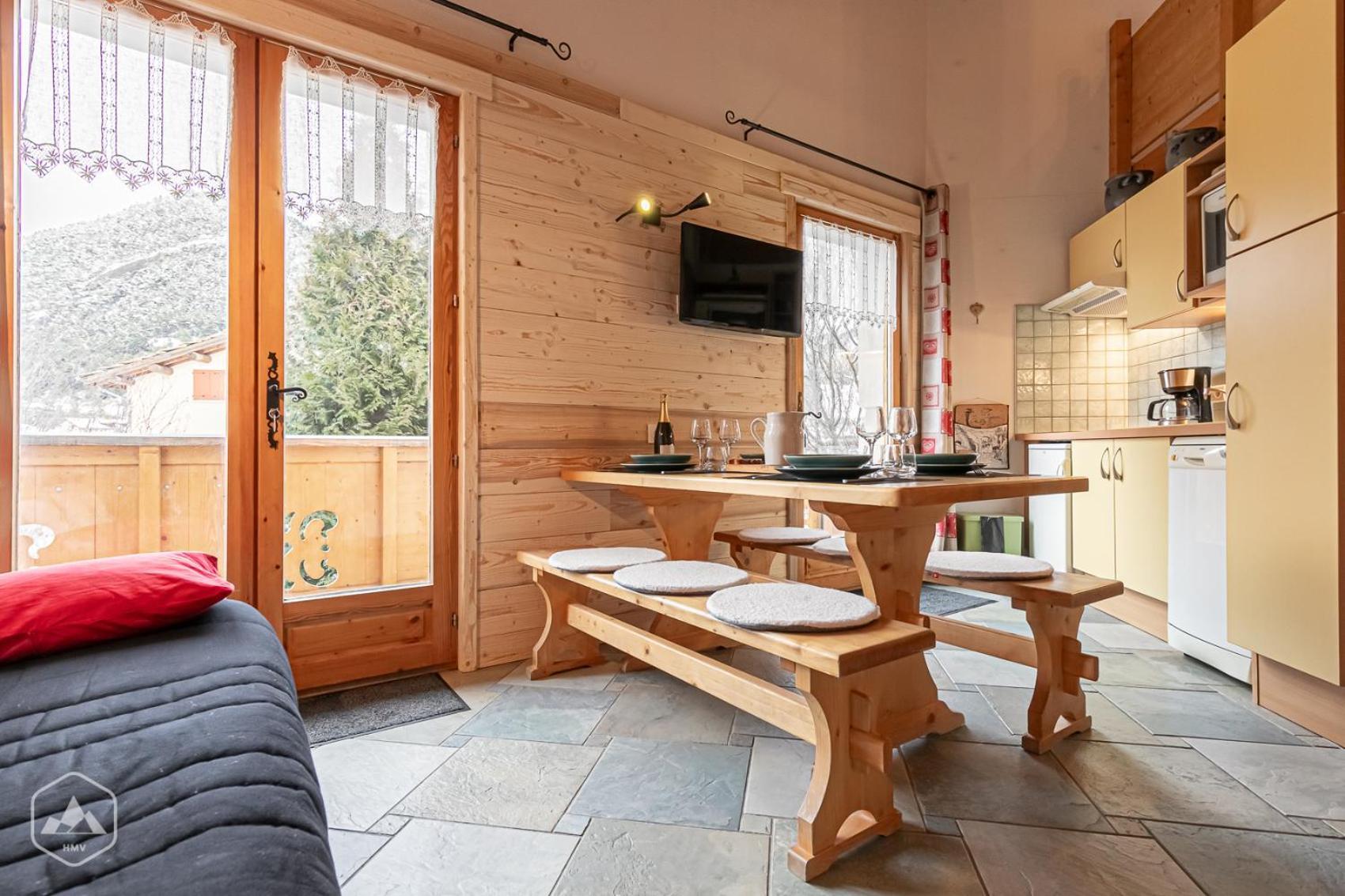 "L'Ancolie" Appartement De Charme 4 Personnes A Val Cenis Termignon Luaran gambar